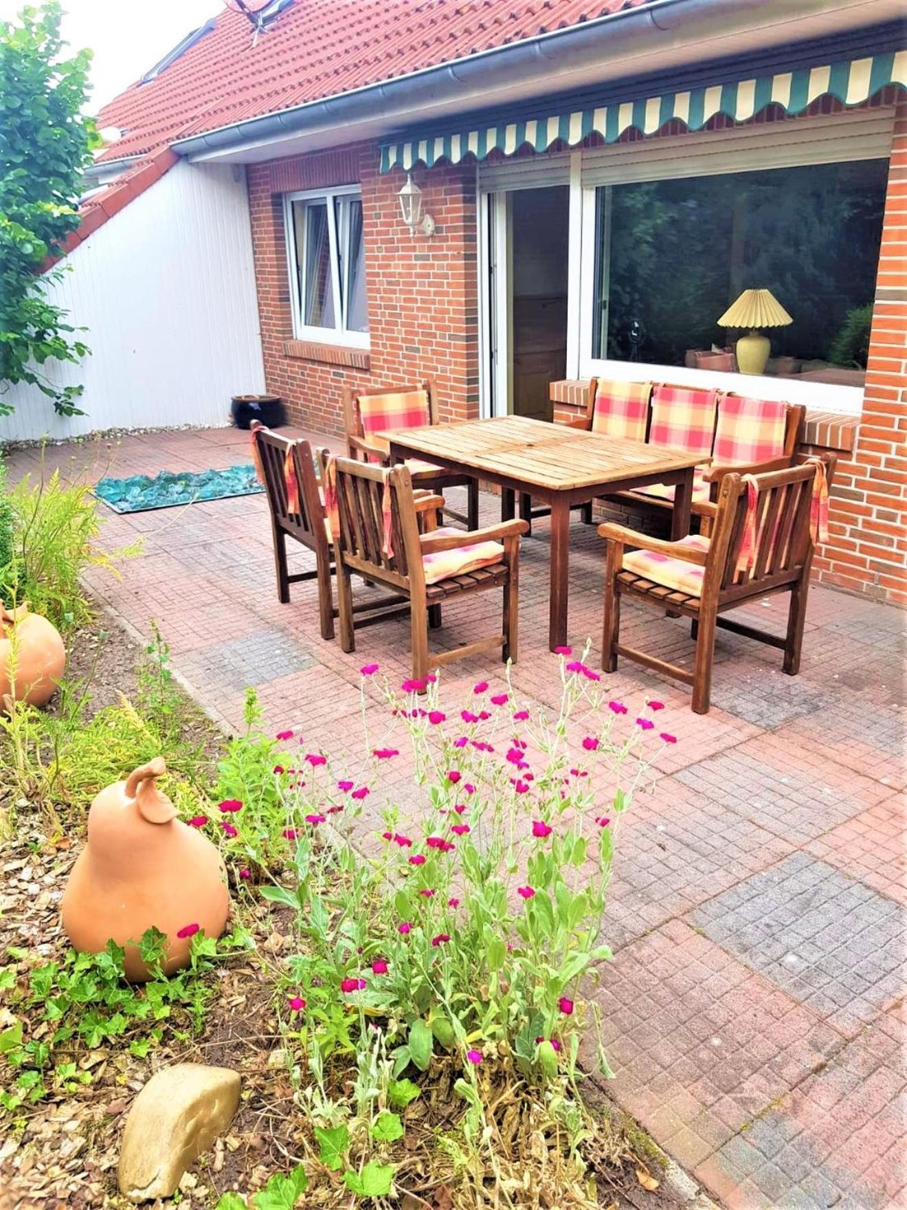 Ferienhaus Am Sielblick In Ditzum Ngoại thất bức ảnh